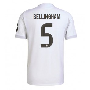 Real Madrid Jude Bellingham #5 Hjemmebanetrøje 2025-26 Kortærmet